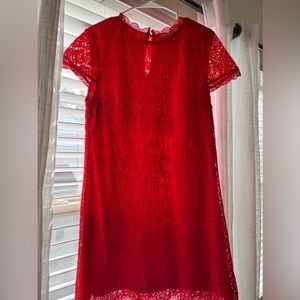 Only worn once red short dress